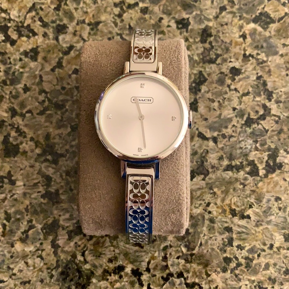 Coach Swiss Quartz Bangle Watch
